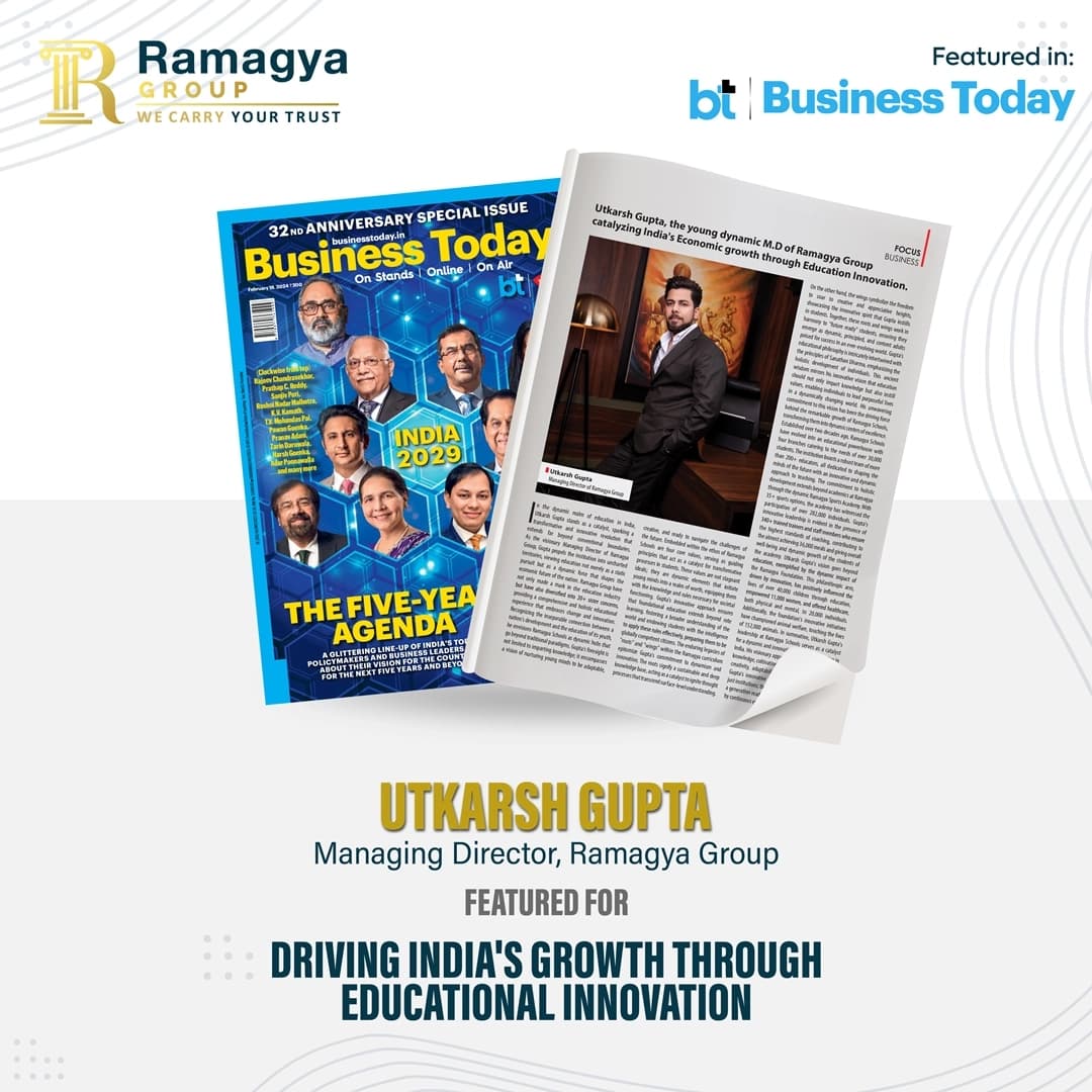 Utkarsh Gupta Featured in Business Today